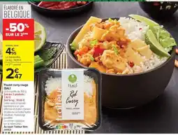 Carrefour Poulet curry rouge ISALI offre