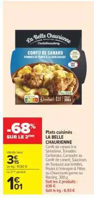 Carrefour LA BELLE CHAURIENNE offre