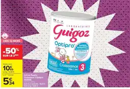 Carrefour GUIGOZ Optipro Croissance 3 offre