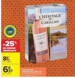 Carrefour L'HÉRITAGE DE CARILLAN offre