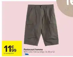 Carrefour Pantacourt Homme offre