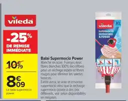 Carrefour Balai Supermocio Power offre