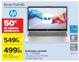 Carrefour Ordinateur portable offre