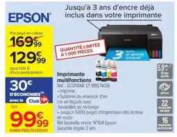 Carrefour Imprimante multifonctions offre