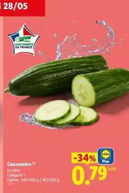 Lidl CONCOMBRE offre