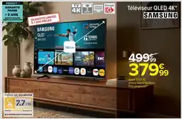 Carrefour Téléviseur QLED 4K* SAMSUNG offre