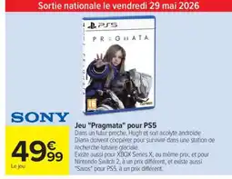 Carrefour Jeu Pragmata pour PS5 offre