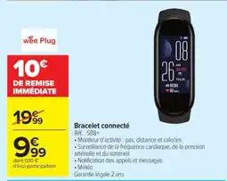 Carrefour Bracelet connecté offre