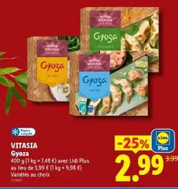 Lidl VITASIA Gyoza offre