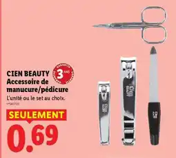 Lidl CIEN BEAUTY Accessoire de manucure/pédicure offre