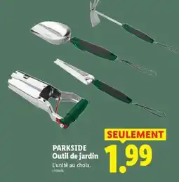Lidl PARKSIDE Outil de jardin offre