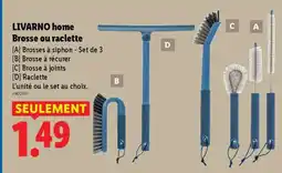 Lidl LIVARNO home Brosse ou raclette offre