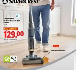 Lidl SilverCrest Nettoyeur de sols durs sans fil offre