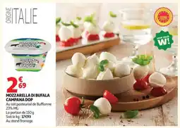 Auchan MOZZARELLA DI BUFALA CAMPANA DOP offre