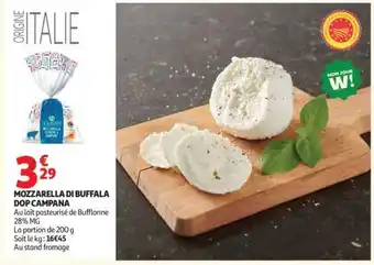 MOZZARELLA DI BUFFALA DOP CAMPANA
