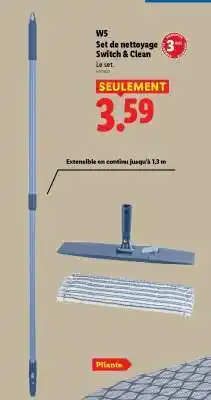 Lidl W5 Set de nettoyage Switch & Clean offre