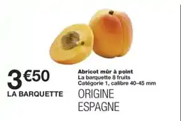 Monop' Abricot mûr à point offre