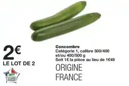 Monop' Concombre offre