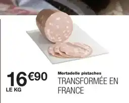 Monop' Mortadelle pistaches offre