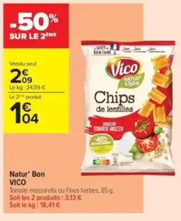 Carrefour Contact VICO Natur' Bon offre