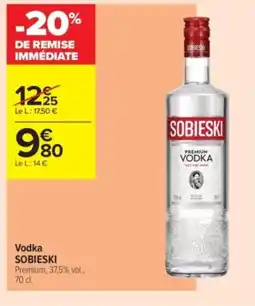 Carrefour Contact SOBIESKI Vodka offre
