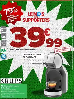 Carrefour KRUPS Machine multi-boissons Dolce Gusto offre