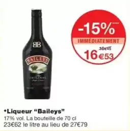 Monop' Liqueur baileys offre