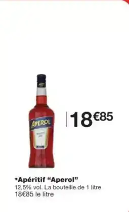 Monop' Apéritif aperol offre