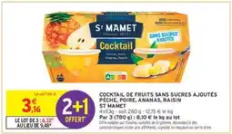 Intermarché Hyper Cocktail de fruits sans sucres ajoutés offre