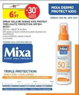 Intermarché Hyper MIXA DERMO PROTECT KIDS offre