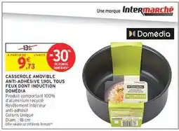 Intermarché Hyper Casserole Amovible Anti-Adhésive 1.9L offre