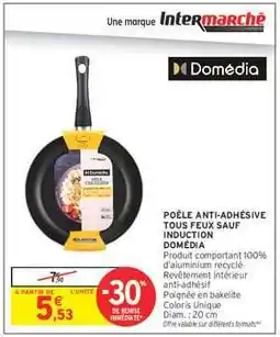 Intermarché Hyper Poêle anti-adhésive offre