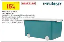 Intermarché Hyper Coffre à jouets Thermobaby offre