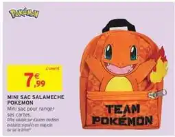 Intermarché Hyper Mini sac Salameche Pokemon offre