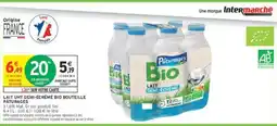 Intermarché LAIT UHT DEMI-ÉCRÉMÉ BIO BOUTEILLE PÂTURAGES offre