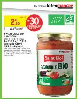 Intermarché RATATOUILLE BIO SAINT ÉLOI offre
