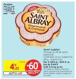 Intermarché SAINT ALBRAY offre