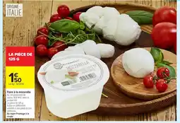 Carrefour Foire à la mozarella offre