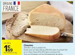 Carrefour Chaumes offre