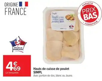 Simpl Hauts de cuisse de poulet