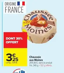 Carrefour Chaussée aux Moines offre