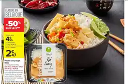 Carrefour ISALI Poulet curry rouge offre