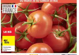 Carrefour Tomate grappe offre