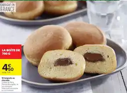 Carrefour 10 beignets au chocolat offre