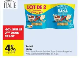 Carrefour RANA Ravioli offre