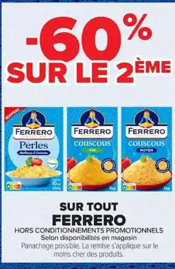 Carrefour FERRERO offre