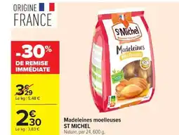 Carrefour S Madeleines moelleuses offre