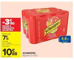 Carrefour SCHWEPPES offre