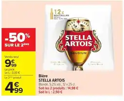 Carrefour STELLA ARTOIS Bière offre