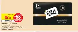 Intermarché Express Carte noire café moulu classique offre